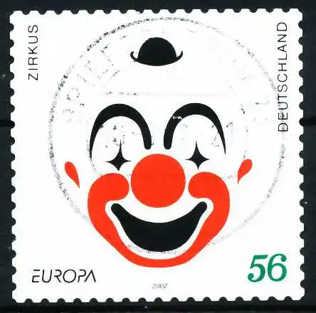 BRD BUND 2002 Nr 2272 zentrisch gestempelt 64D00A