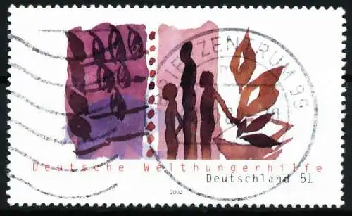 BRD 2002 Nr 2271 zentrisch gestempelt 64CFFA