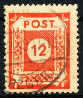 SBZ OSTSACHSEN Nr 60a zentrisch gestempelt 655F6E
