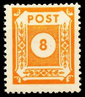 SBZ OSTSACHSEN Nr 59a postfrisch 655F72