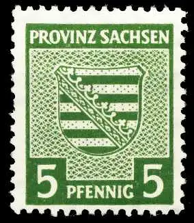 SBZ PROV. SACHSEN Nr 75Xay postfrisch 656446