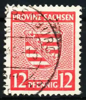 SBZ PROV. SACHSEN Nr 79Ya gestempelt 659556