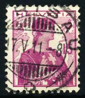 SCHWEIZ 1909 Nr 116 zentrisch gestempelt 4C62AE