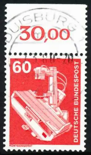 BRD DS INDUSTRIE u. TECHNIK Nr 990 zentrisch gestempelt ORA 667F62