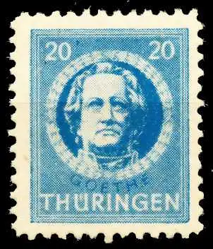 SBZ THÜRINGEN Nr 98AYz1 postfrisch 667C16