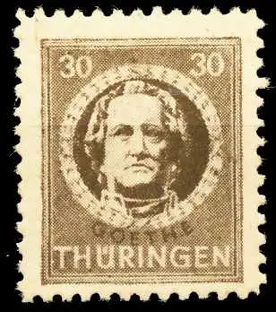 SBZ THÜRINGEN Nr 99AYaz1 postfrisch 667C82