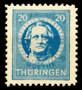 SBZ THÜRINGEN Nr 98AYz1 postfrisch 667C06