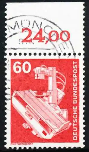 BRD DS INDUSTRIE u. TECHNIK Nr 990 zentrisch gestempelt ORA 667F86