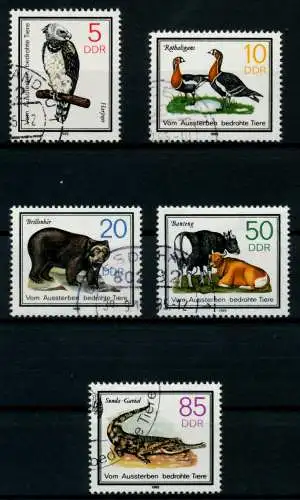 DDR 1985 Nr 2952-2956 gestempelt 6B6F22