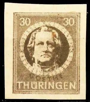 SBZ THÜRINGEN Nr 99BYaz2 postfrisch 67313A