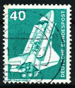 BRD DS INDUSTRIE u. TECHNIK Nr 850 zentrisch gestempelt 66C706