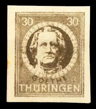 SBZ THÜRINGEN Nr 99BYaz2 postfrisch 6707A2