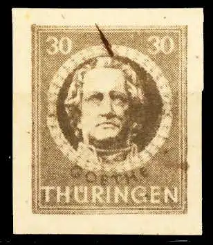 SBZ THÜRINGEN Nr 99BYaz2 postfrisch 670836