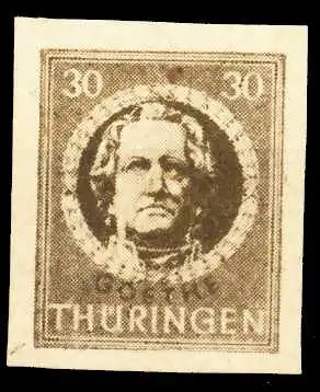 SBZ THÜRINGEN Nr 99BYaz2 postfrisch 670842