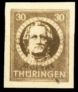 SBZ THÜRINGEN Nr 99BYaz2 postfrisch 6707B6