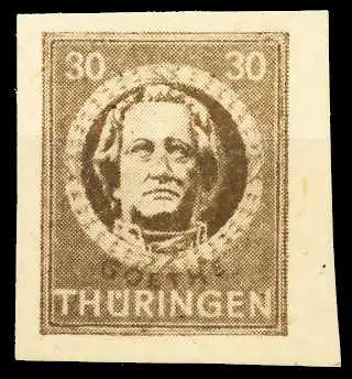 SBZ THÜRINGEN Nr 99BYaz1 postfrisch 670756