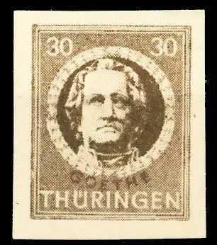 SBZ THÜRINGEN Nr 99BYaz1 postfrisch 670746