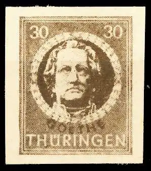 SBZ THÜRINGEN Nr 99BYaz1 postfrisch 67069A