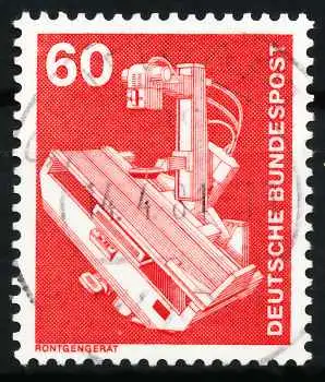 BRD DS INDUSTRIE u. TECHNIK Nr 990 zentrisch gestempelt 66C756