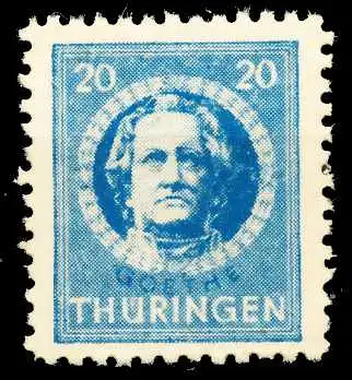 SBZ THÜRINGEN Nr 98AYz1 postfrisch 670446