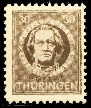 SBZ THÜRINGEN Nr 99AYaz1 postfrisch 6705AE