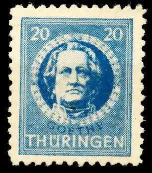 SBZ THÜRINGEN Nr 98AYz1 postfrisch 670476