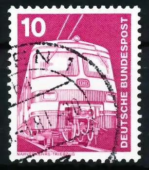 BRD DS INDUSTRIE u. TECHNIK Nr 847 zentrisch gestempelt 66C6AA