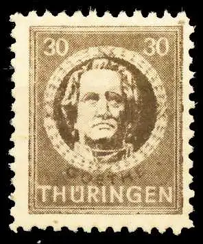 SBZ THÜRINGEN Nr 99AYaz1 postfrisch 6705BA