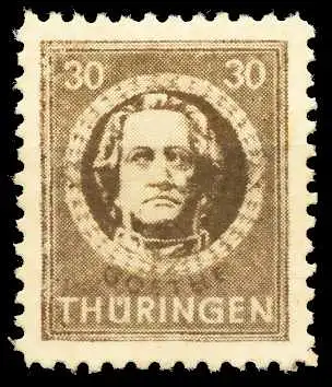 SBZ THÜRINGEN Nr 99AYaz1 postfrisch 6705A2