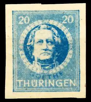 SBZ THÜRINGEN Nr 98BYz2 postfrisch 670932