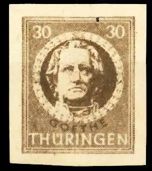 SBZ THÜRINGEN Nr 99BYaz2 postfrisch 67086E