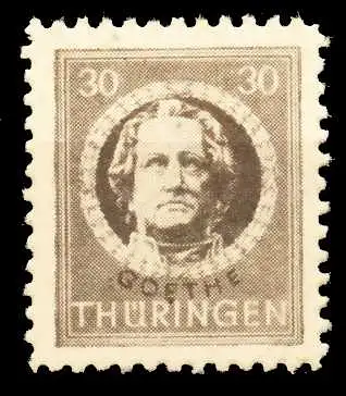 SBZ THÜRINGEN Nr 99AYbz1 postfrisch 6704BA