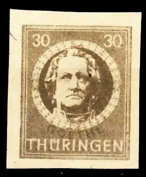 SBZ THÜRINGEN Nr 99BYaz2 postfrisch 6707EA