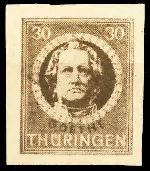 SBZ THÜRINGEN Nr 99BYaz2 postfrisch 670806