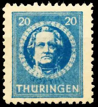 SBZ THÜRINGEN Nr 98AYz2 postfrisch 673152