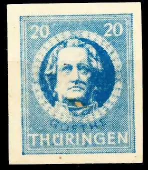 SBZ THÜRINGEN Nr 98BYz1 postfrisch 67316A