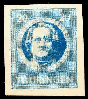 SBZ THÜRINGEN Nr 98BYz1 postfrisch 67316E