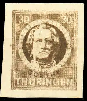 SBZ THÜRINGEN Nr 99BYaz2 postfrisch 670882