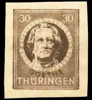 SBZ THÜRINGEN Nr 99BYay postfrisch 67317E