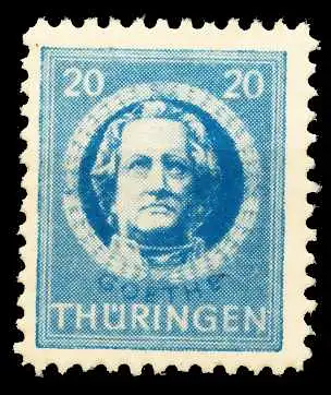 SBZ THÜRINGEN Nr 98AYz1 postfrisch 670652