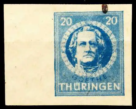 SBZ THÜRINGEN Nr 98BYz1 postfrisch SRA 67319A