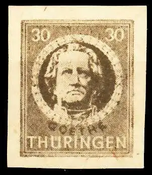 SBZ THÜRINGEN Nr 99BYaz2 postfrisch 670886