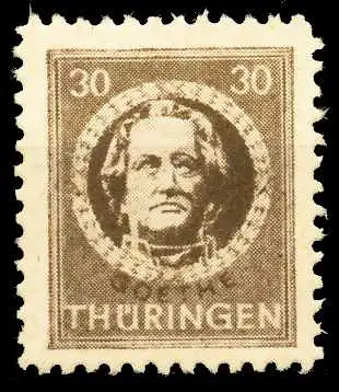 SBZ THÜRINGEN Nr 99AYaz1 postfrisch 67054A