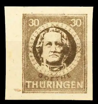 SBZ THÜRINGEN Nr 99BYaz1 postfrisch 6706E2