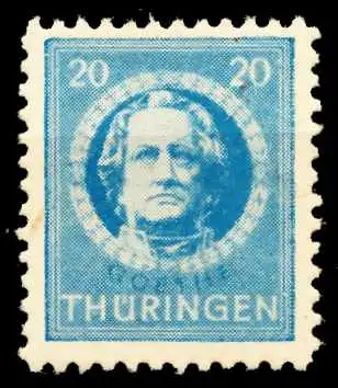 SBZ THÜRINGEN Nr 98AYz1 postfrisch 6705F2