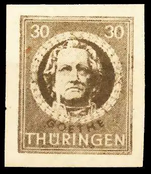 SBZ THÜRINGEN Nr 99BYaz1 postfrisch 670776