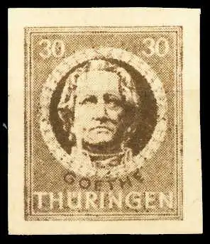 SBZ THÜRINGEN Nr 99BYaz2 postfrisch 67077E