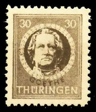 SBZ THÜRINGEN Nr 99AXaw postfrisch 673342