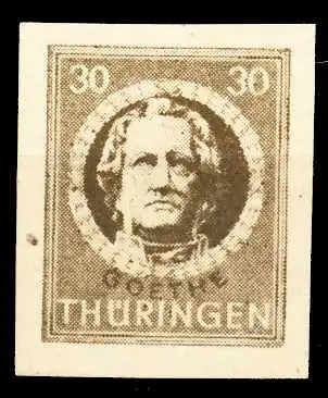 SBZ THÜRINGEN Nr 99BYaz1 postfrisch 6706AE