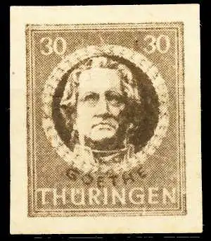 SBZ THÜRINGEN Nr 99BYaz2 postfrisch 6707B2